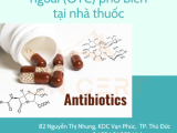 Nhóm kháng sinh dùng ngoài phổ biến tại nhà thuốc